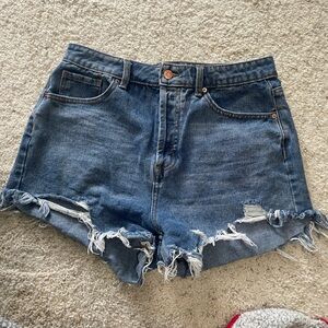 Denim Distressed Women's Shorts